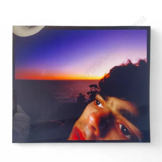 Patrick Reynolds (1962-) ‘Self-portrait’, c.1980, NZ, cibachrome print, 200 x 256mm